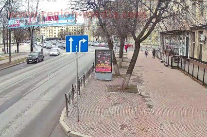 Размещение рекламы концерта «Князь» на цифровом сити-формате в г. Великий Новгород