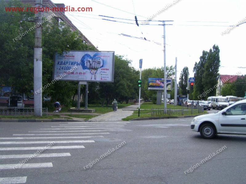Размещение рекламы жилого комплекса "Победа" на щитах 3х6 в городе Ставрополь