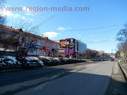 Размещение на щитах 3х6 компании "СушиШок" в городе Мурманск