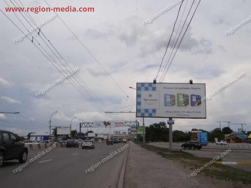 Размещение рекламы компании "ТДЛ Текстиль" на щитах 3х6 в г. Новосибирск