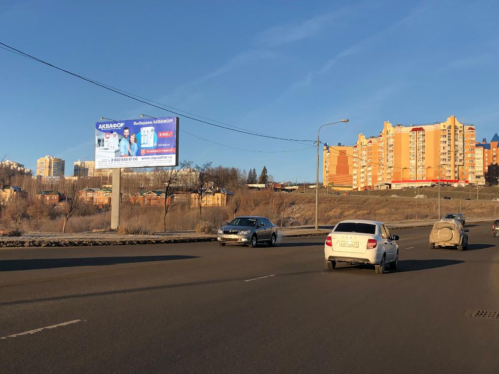Размещение рекламы компании «Аквафор» на щитах 3х6 в г. Чебоксары