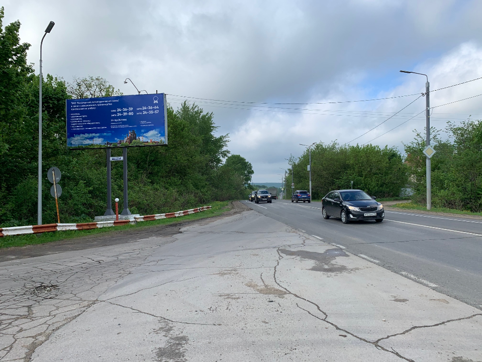 Размещение рекламы «ПАО Косогорский металлургический завод» на щитах 3х6 в городе Тула