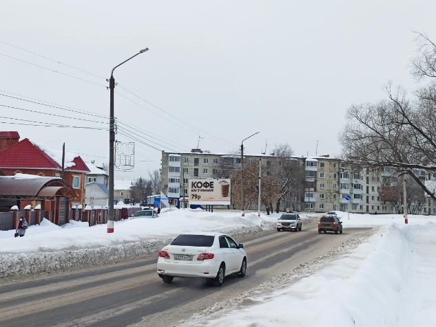 Размещение рекламы нашего клиента "Epi" на щитах 3х6 в г. Димитровград