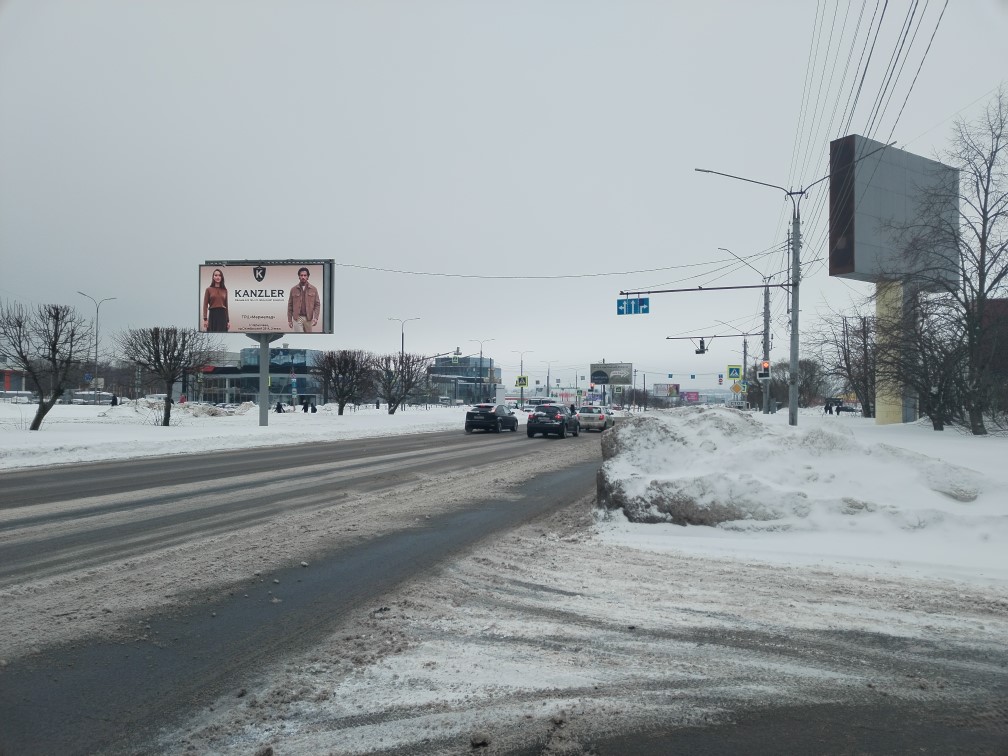 Размещение рекламы «KANZLER»  на щитах 3х6 в городе Череповец