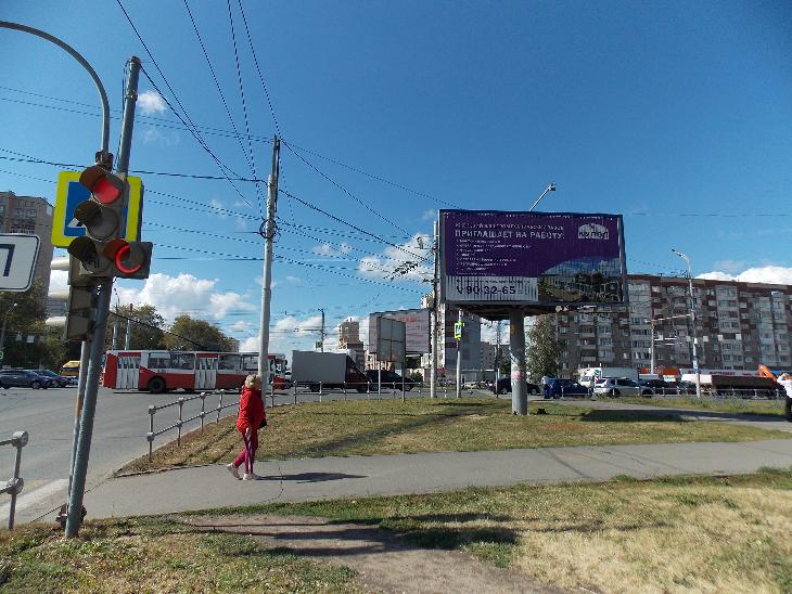 Размещение рекламы компании "Ижевский электромеханический завод Купол" на щитах 3х6 в г. Ижевск