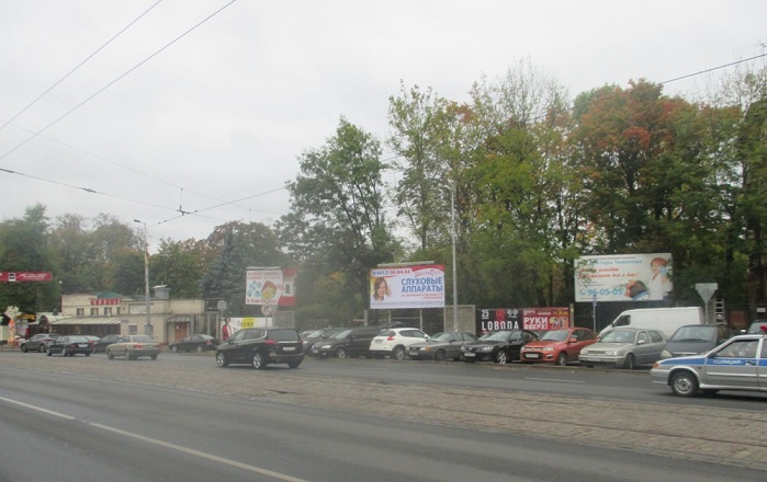 Размещение компании "Слуховые аппараты" на щитах 3х6 в городе Калининград