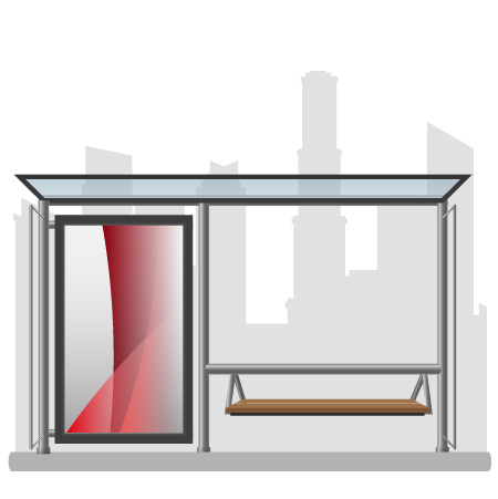 Реклама на остановках по всей России