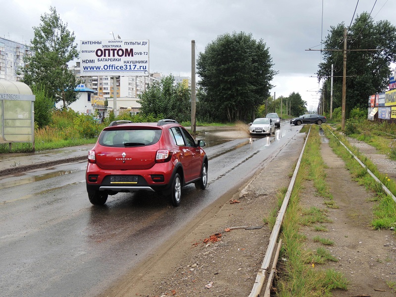 Размещение рекламы  компании "Office317" на щитах 3х6  в Перми