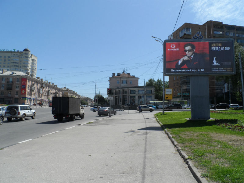 Размещение рекламы ювелирного магазина "585" на щитах 3х6 в г. Рязань