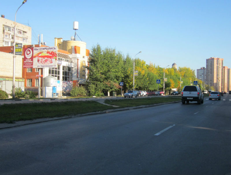 Размещение рекламы компании "Куриный Дом" на щитах 3х6 в городе Рязань