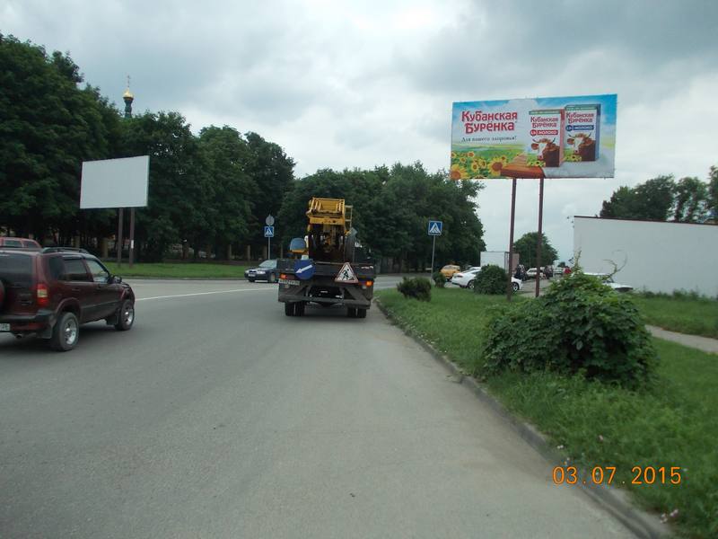 Размещение рекламы компании "Кубанская бурёнка" на щитах 3х6 в городе Минеральные Воды 