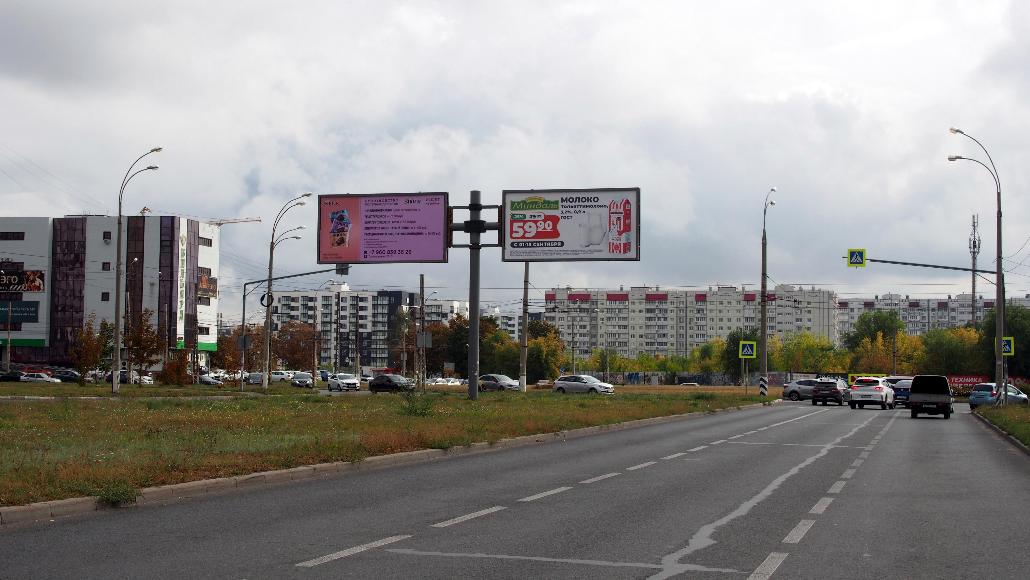 Размещение рекламы нашего клиента ООО Фитнес Десерт на щитах 3х6 в г. Тольятти