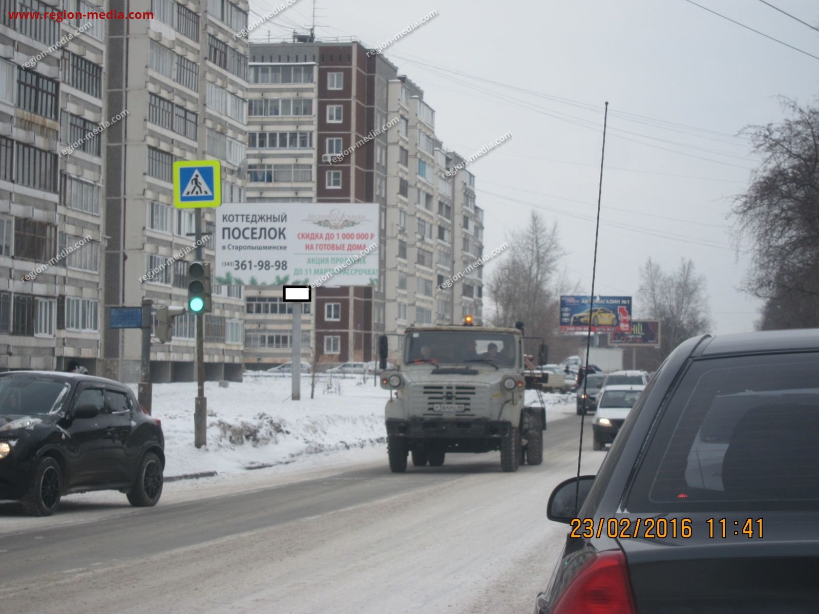 Щит 3х6 в г. Екатеринбург | 40-летия комсомола, 29 Б | ООО 