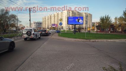 Размещение рекламы компании "Газпром" на видеоэкранах в Калининград