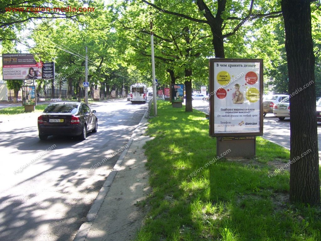 Размещение рекламы на сити-формате в г. Ставрополь
