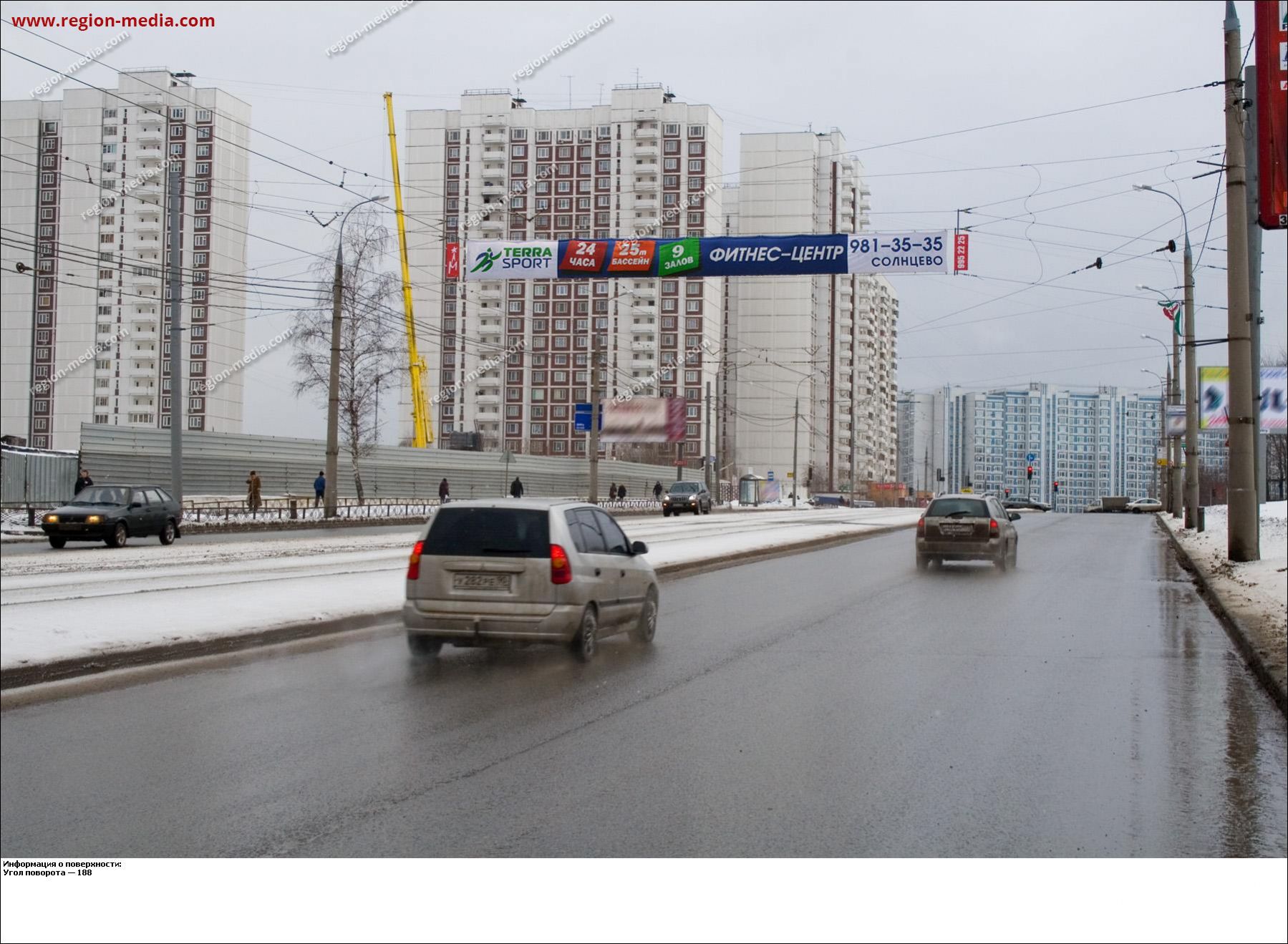 Перетяжка в г. МОСКВА | ул. Таллинская 22 - Строгинский б-р | ООО 