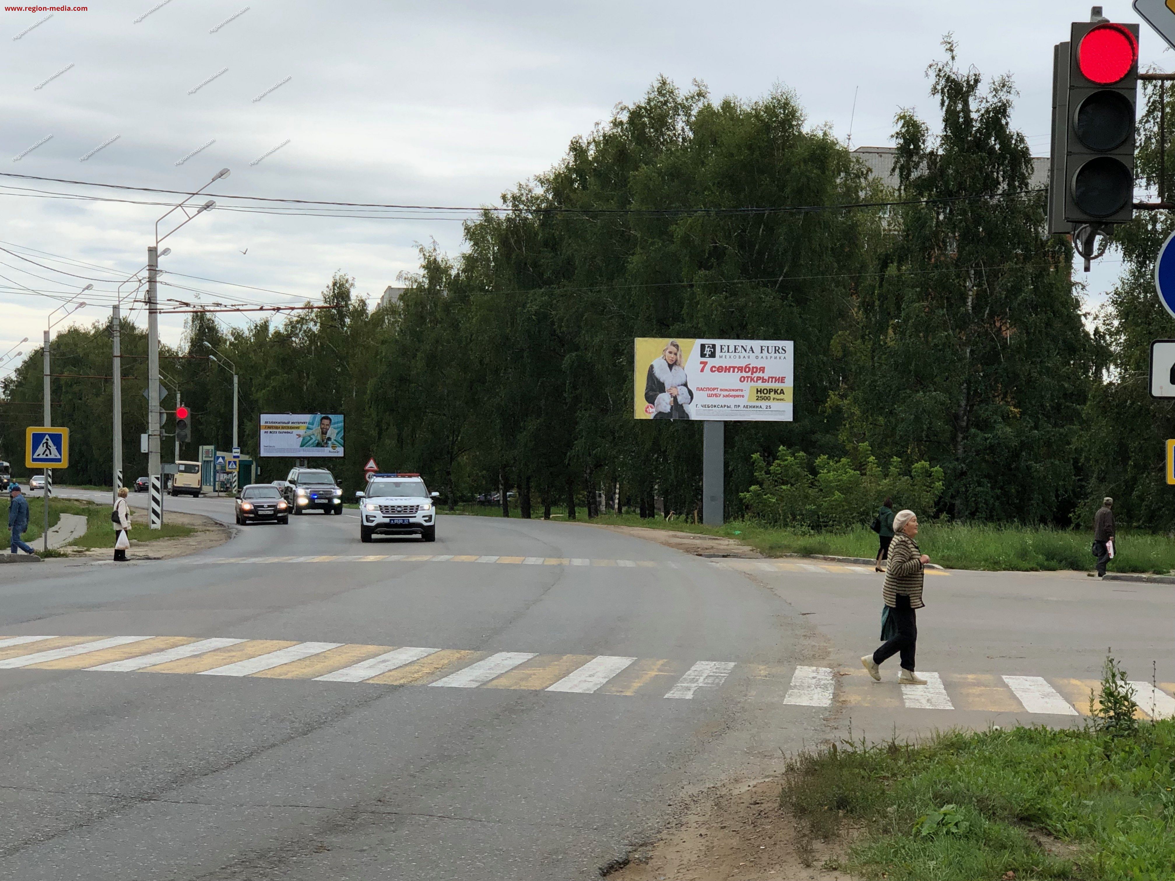 Щит 3х6 в г. Новочебоксарск | г. Новочебоксарск, ул. 10-ой Пятилетки, 35 (в  районе Турист)_А. | ООО 