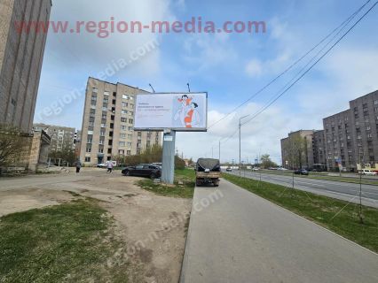 Размещение рекламы Благотворительного фонда «Дорога к дому» компании «Северсталь» на щитах 3х6 в городе Череповец