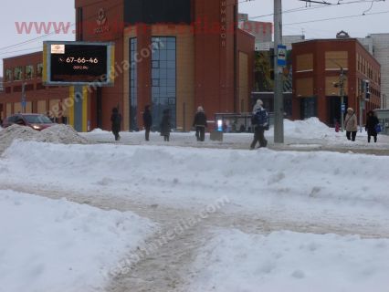 Размещение рекламы на видеоэкране компании ООО «Железобетон-12» в городе Череповец