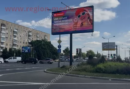 Размещение рекламы компании "Самокат" в Москва