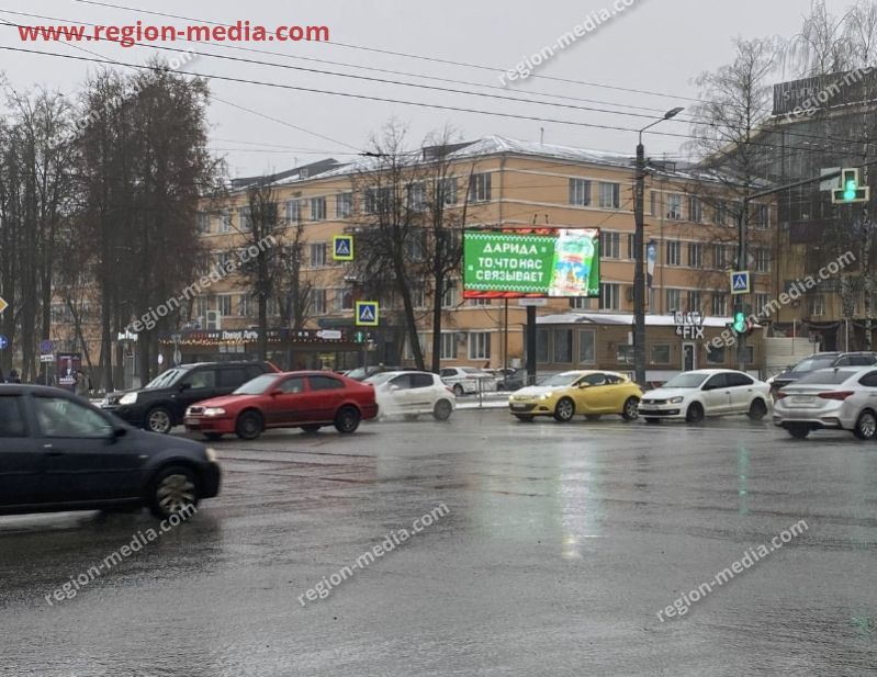 Размещение рекламы на щитах 3х6 нашего клиента «Дарида» в Смоленске