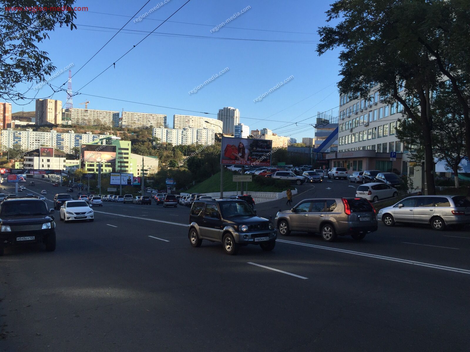 Размещение рекламы компании "Гавань" на щитах 3х6 в городе Владивосток