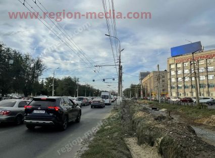 Новый медиафасад в городе Волгоград на пр. имени В.И. Ленина