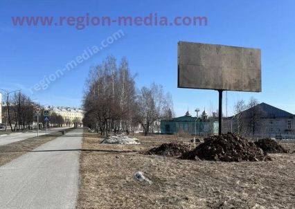 Установлен новый видеоэкран в г. Лесной