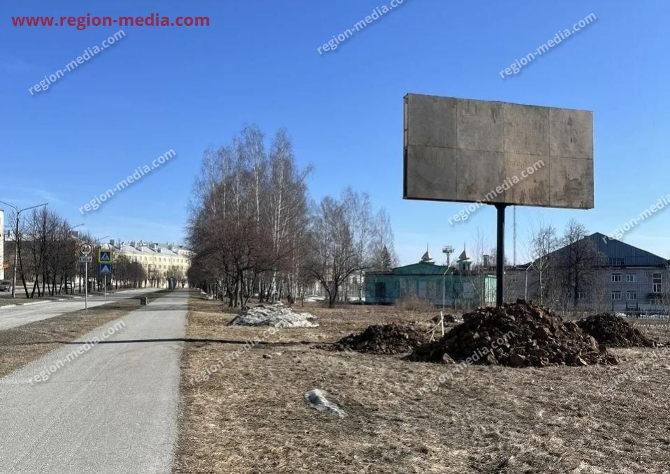 Установлен новый видеоэкран в г. Лесной