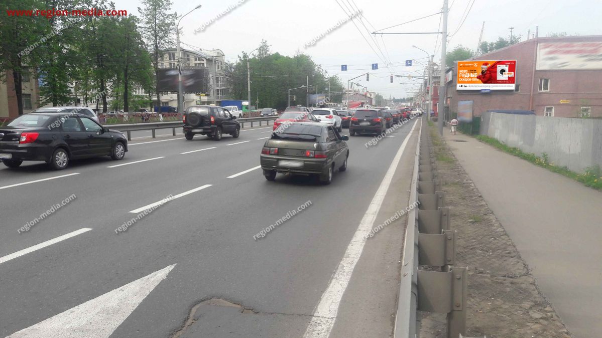 видеоэкран в г. Ярославль | Московский пр-кт, д.45 Наумова ул., в центр А |  ООО 