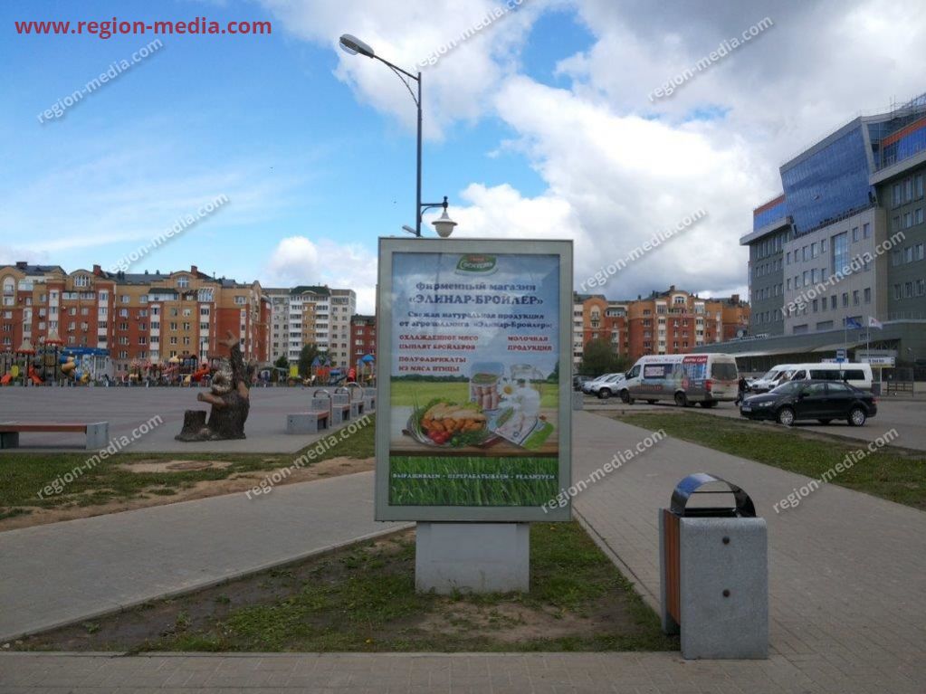 Размещение рекламы компании "Элинар-Бройлер" в Обнинск