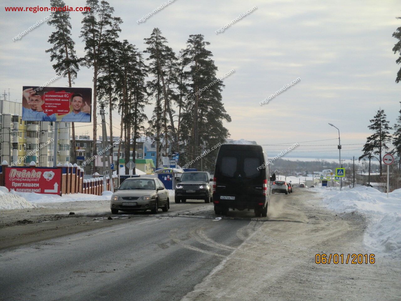 Щит 3х6 в г. Самара | Волжский пос. -Жилгородок, в город Б | ООО 