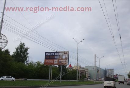 Размещение рекламы компании «ООО Строй Технологии» на щитах 3х6 в городе Ижевск