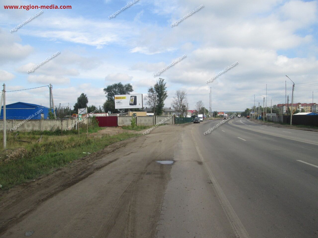 Щит 3х6 в г. Нижний Новгород | Н.Новгород-Саранск ад, выезд из п.Дружный,  Промзона, 6в Б | ООО 